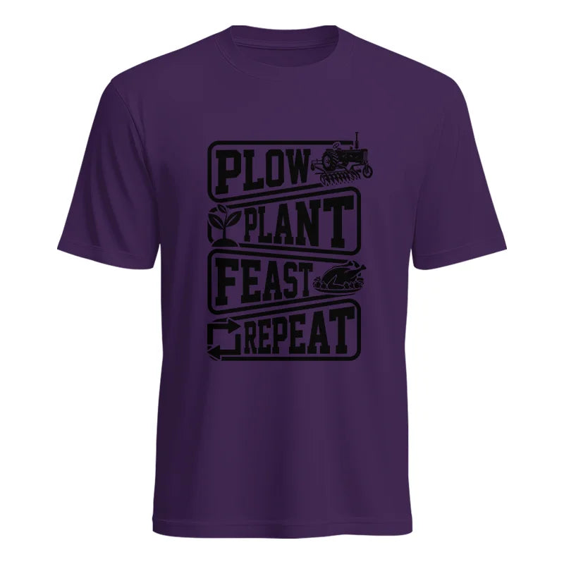 Image of Plow Plant Feast Repeat 1 - Unisex Heavy Cotton Tee