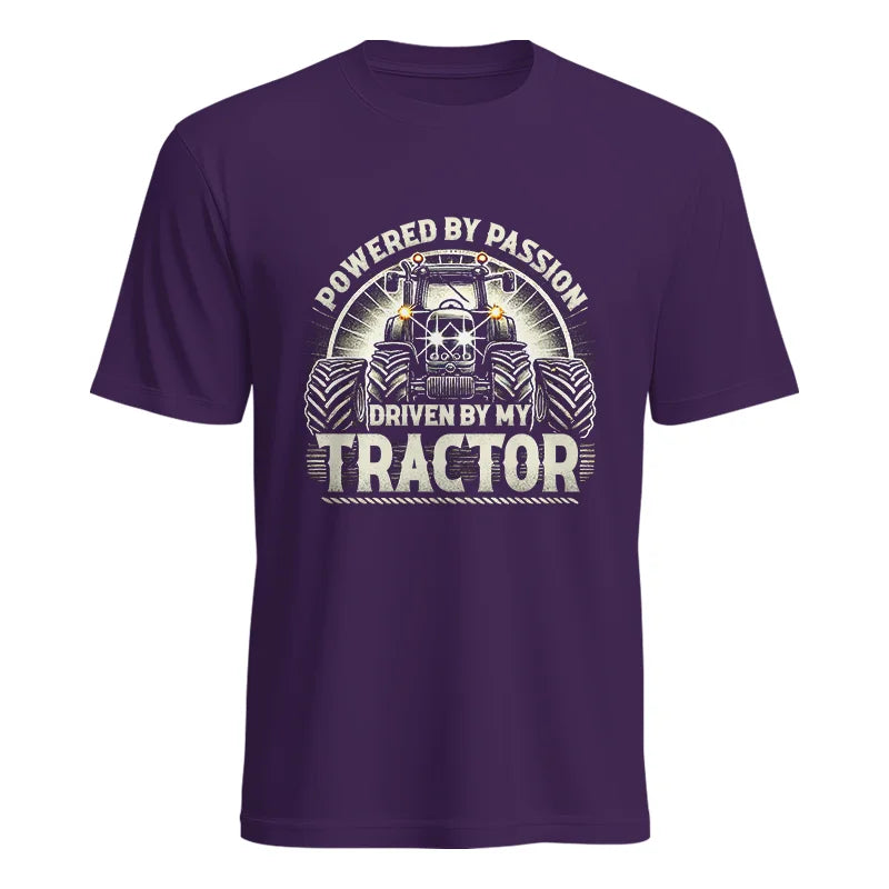 Powered By Passion Driven By My Tractor 6 - Unisex Heavy Cotton Tee