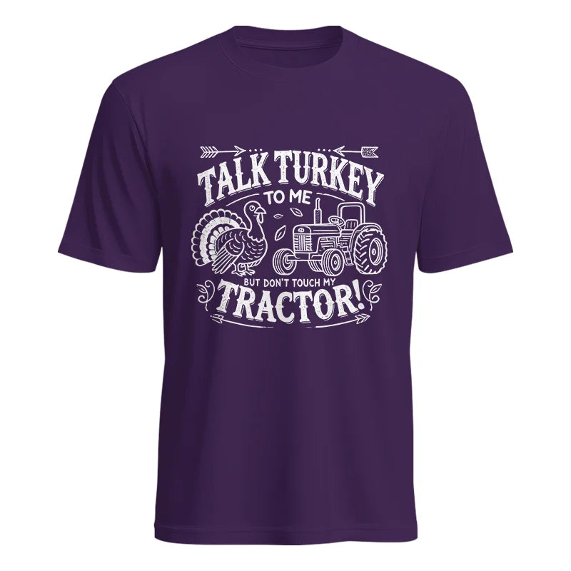 Image of Talk Turkey to Me But Don’t Touch My Tractor 2 - Unisex Heavy Cotton Tee