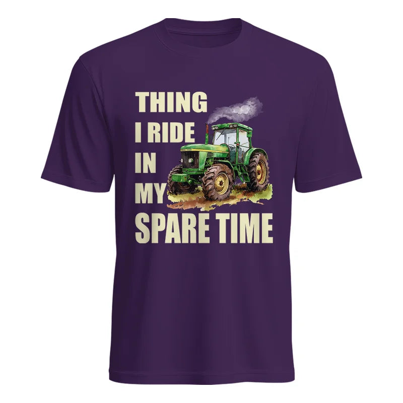 Image of Things I Ride In My Spare Time 1 - Unisex Heavy Cotton Tee