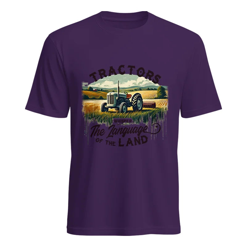 Tractors Whisper The Language Of The Land 2 - Unisex Heavy Cotton Tee