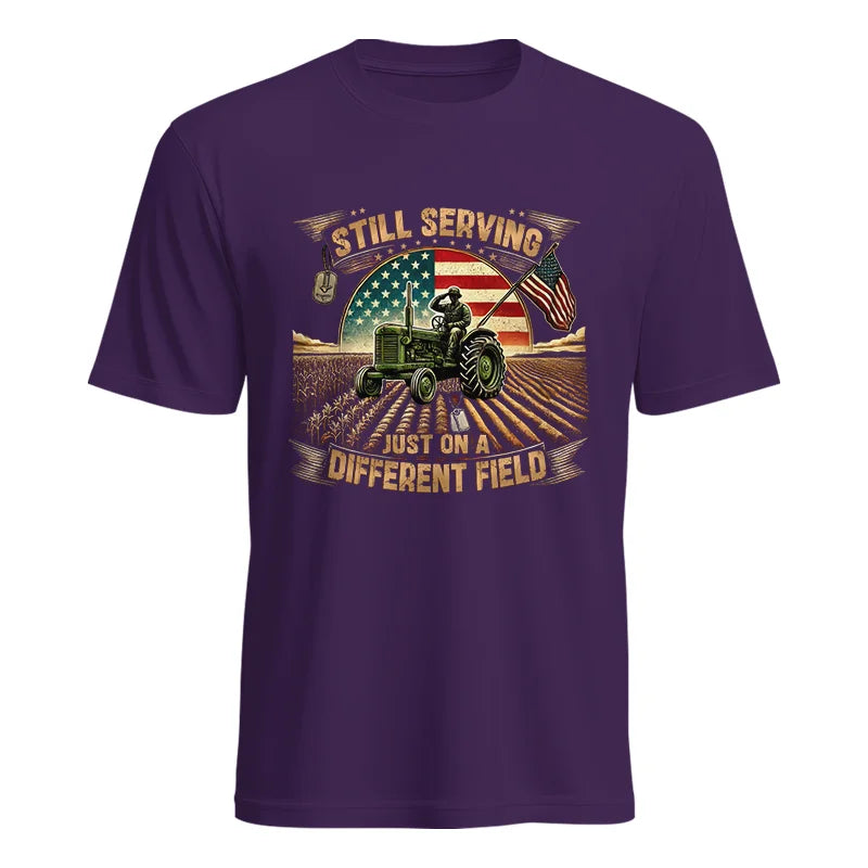 Image of Veteran Farmer Still Serving 8 - Unisex Heavy Cotton Tee