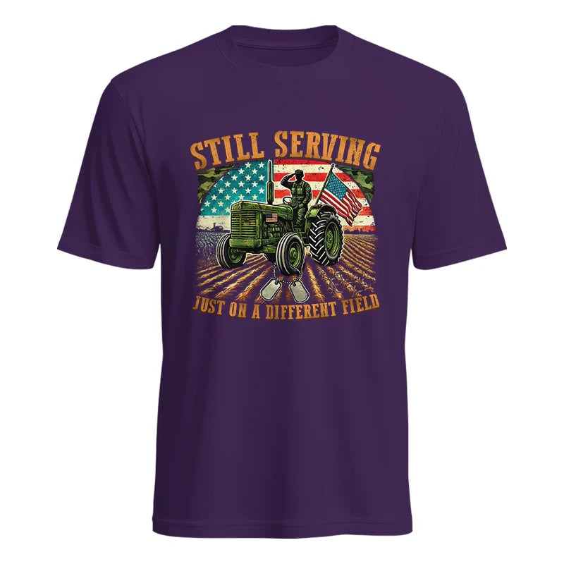 Veteran Farmer Still Serving 9 - Unisex Heavy Cotton Tee