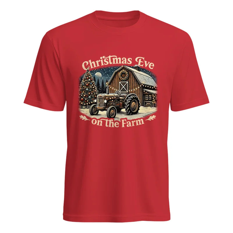 Image of Christmas Eve On The Farm 2 - Unisex Heavy Cotton Tee