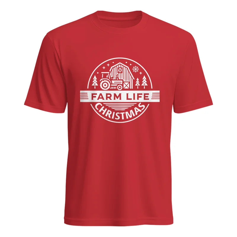 Farm Life Christmas 1 - Unisex Heavy Cotton Tee