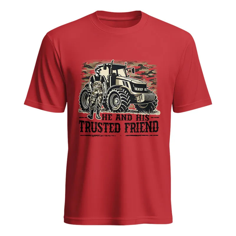 He and His Trusted Friend - Unisex Heavy Cotton Tee