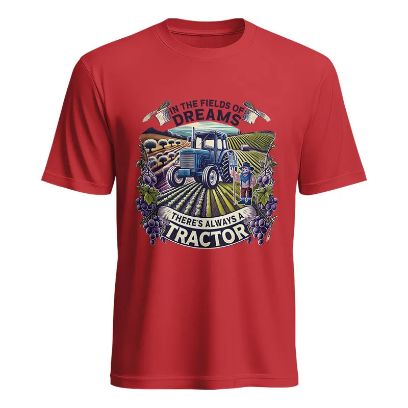 Image of In The Fields Of Dreams There's Always A Tractor 1 - Unisex Heavy Cotton Tee