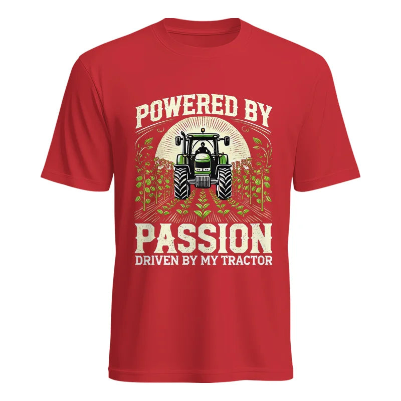 Powered By Passion Driven By My Tractor 3 - Unisex Heavy Cotton Tee