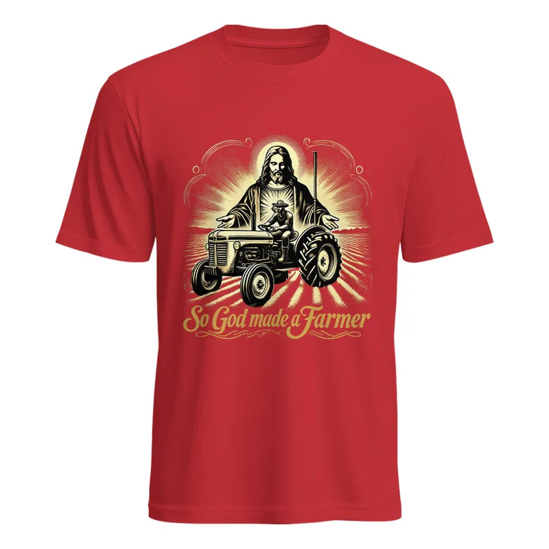 Image of So God Made A Farmer 2 - Unisex Heavy Cotton Tee