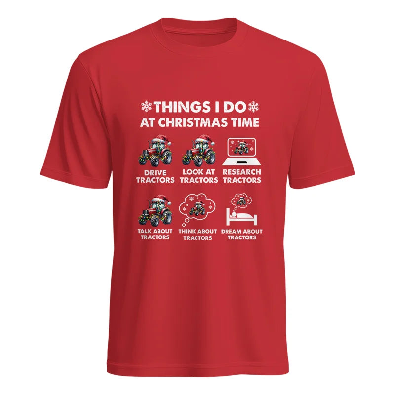 Image of Things I Do At Christmas Time - Unisex Heavy Cotton Tee