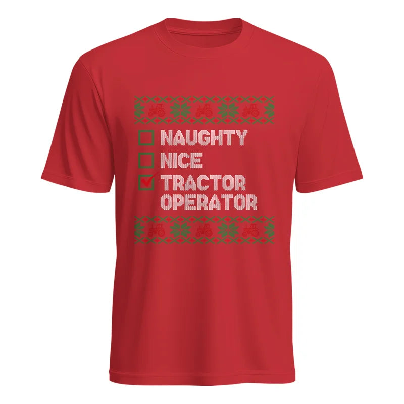 Tractor Operator - Unisex Heavy Cotton Tee