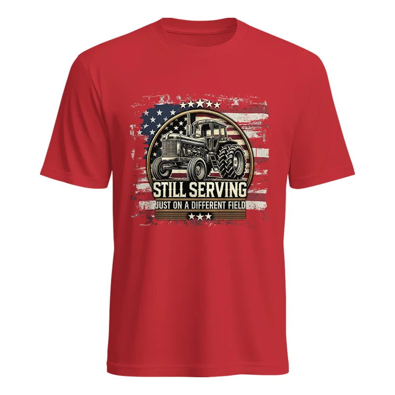 Image of Veteran Farmer Still Serving 1 - Unisex Heavy Cotton Tee