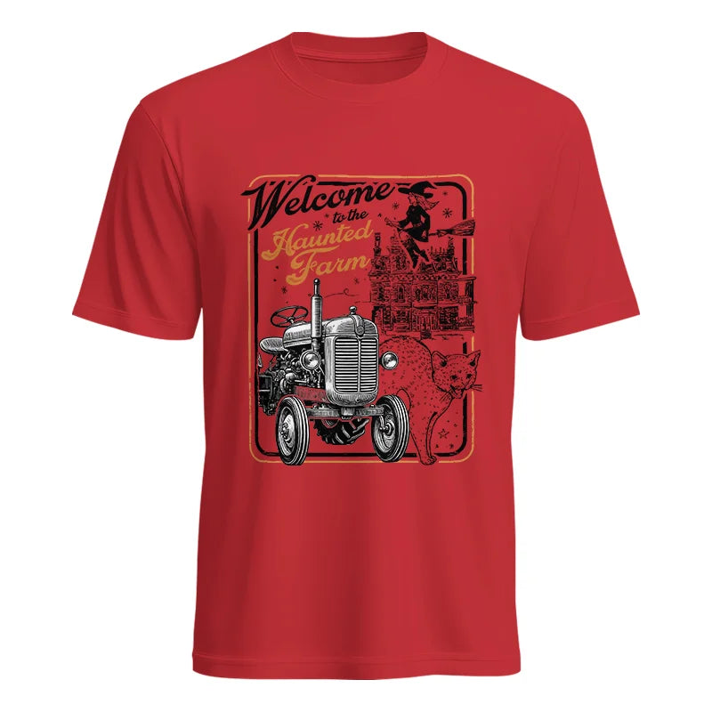 Image of Welcome To The Haunted Farm 1 - Unisex Heavy Cotton Tee