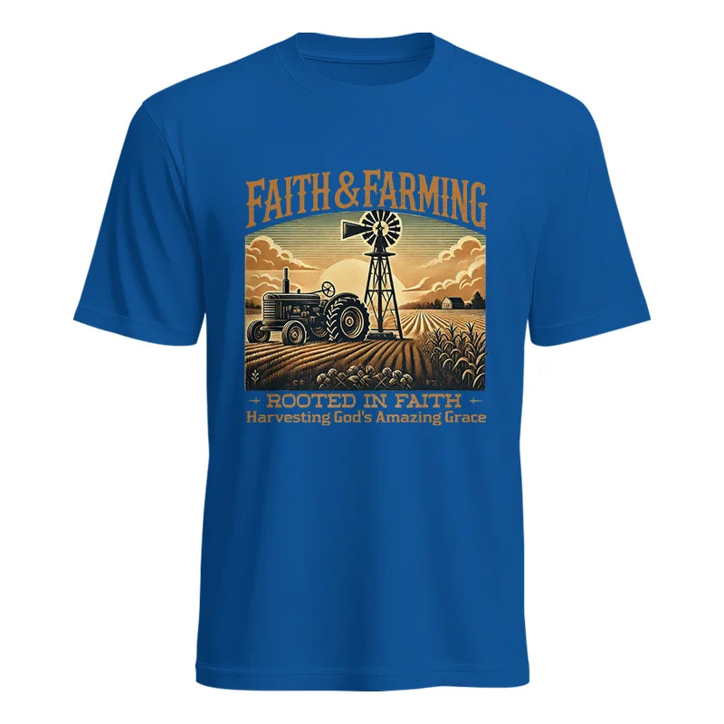 Faith And Farming 3 - Unisex Heavy Cotton Tee