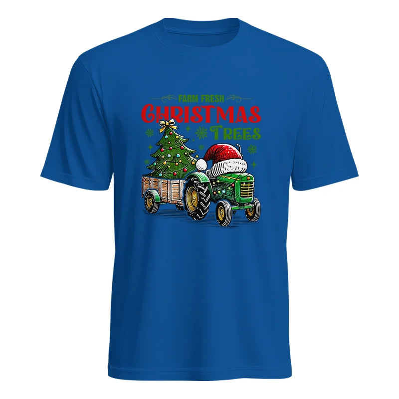 Farm Fresh Christmas Trees - Unisex Heavy Cotton Tee