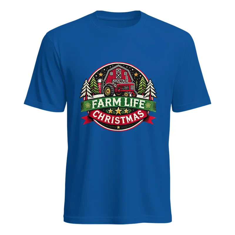 Image of Farm Life Christmas 3 - Unisex Heavy Cotton Tee