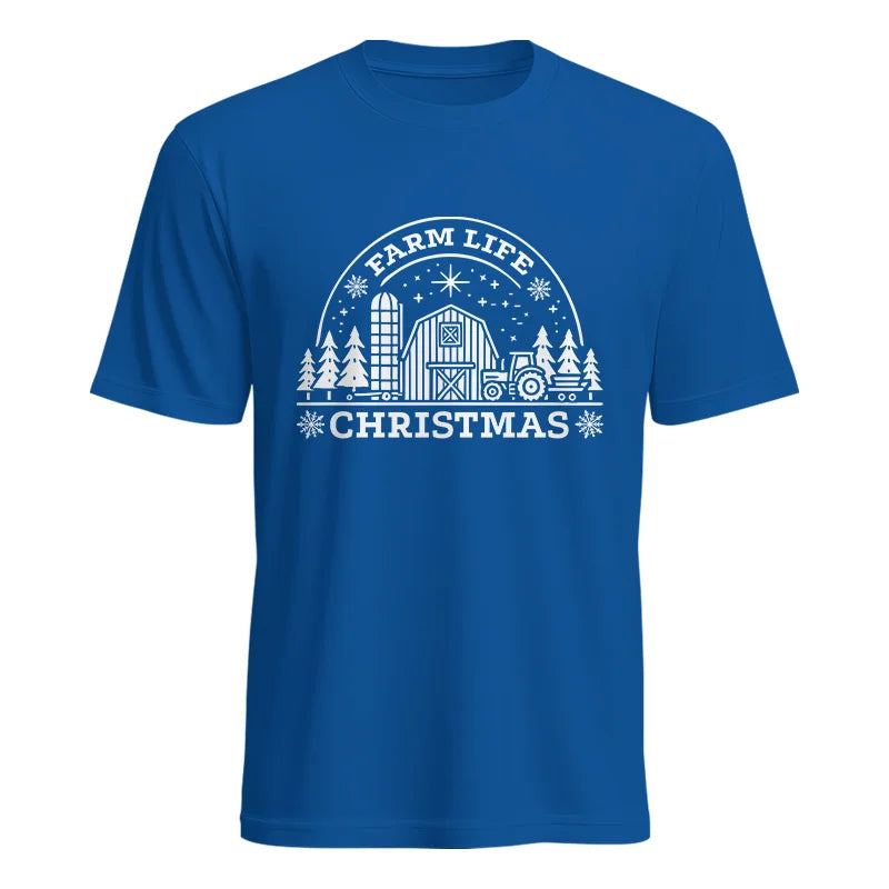 Farm Life Christmas 4 - Unisex Heavy Cotton Tee