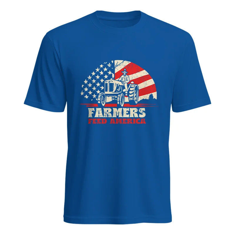 Image of Farmers Feed America Support Farmers - Unisex Heavy Cotton Tee