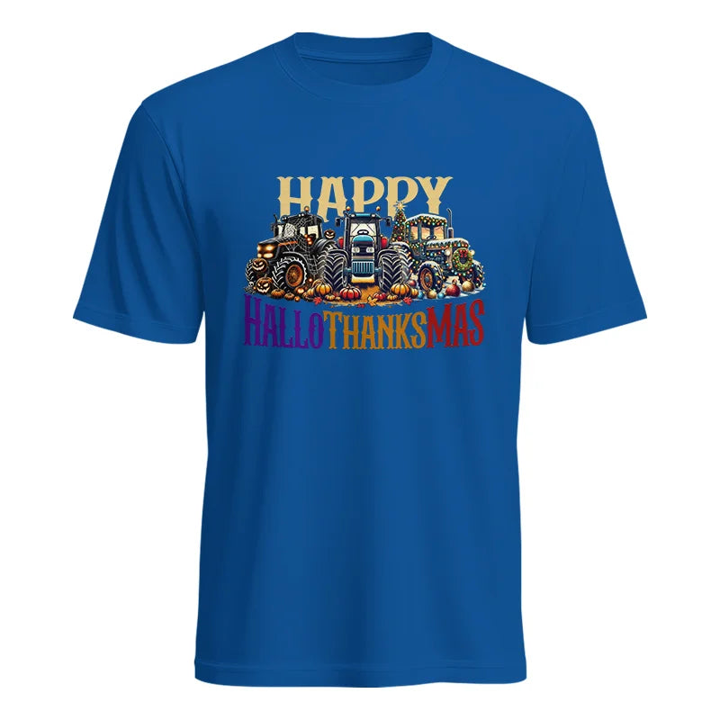 Happy HalloThanksMas - Unisex Heavy Cotton Tee