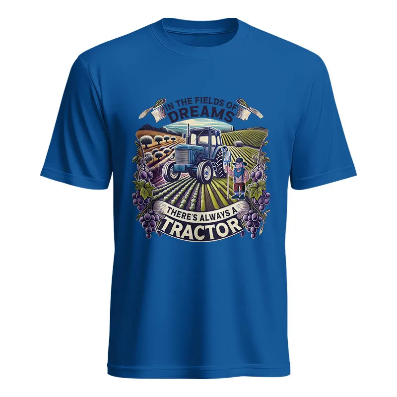 Image of In The Fields Of Dreams There's Always A Tractor 1 - Unisex Heavy Cotton Tee