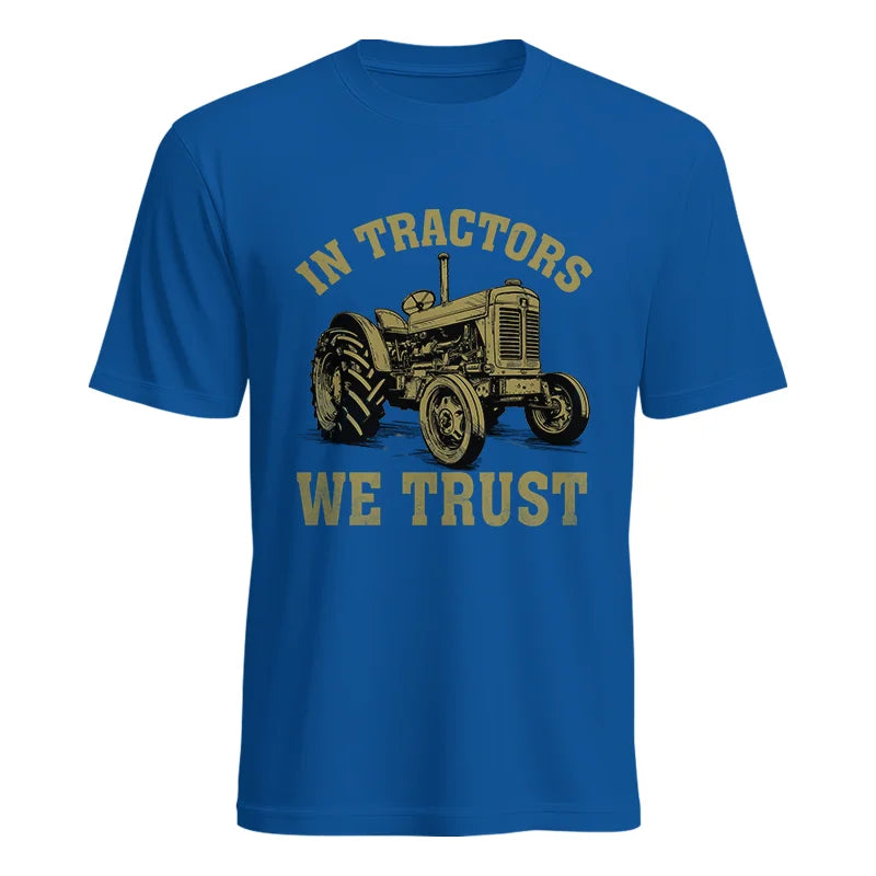 In Tractors We Trust - Unisex Heavy Cotton Tee