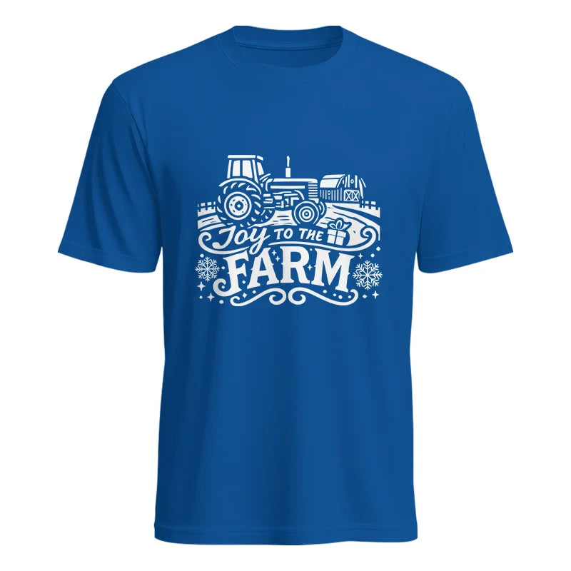 Joy To The Farm 1 - Unisex Heavy Cotton Tee