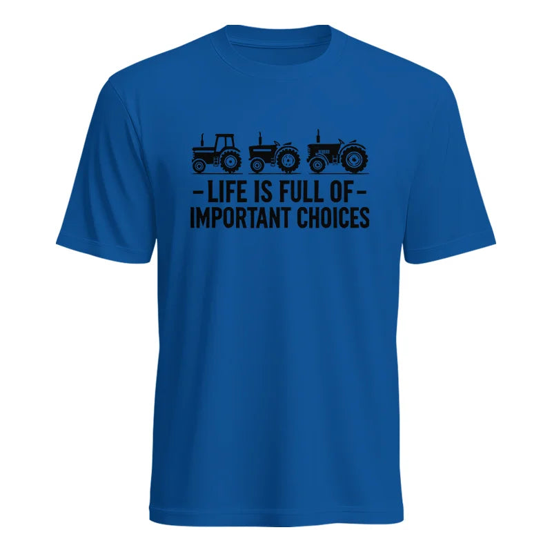 Image of Life Is Full Of Important Choices 21 - Unisex Heavy Cotton Tee