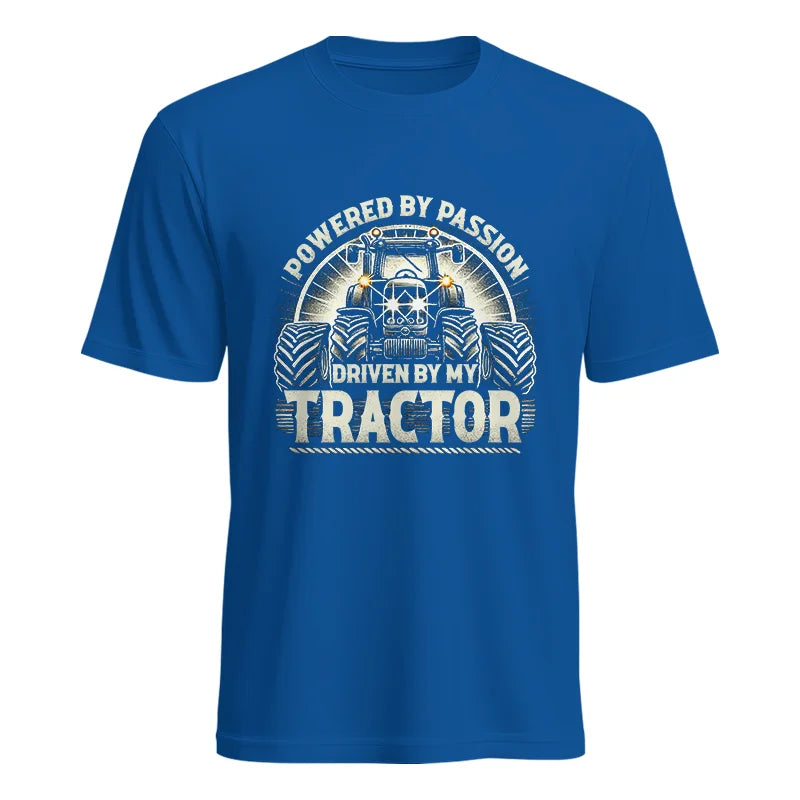 Powered By Passion Driven By My Tractor 6 - Unisex Heavy Cotton Tee