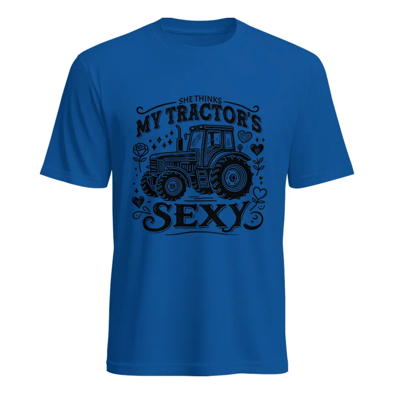 Image of She Thinks My Tractor's Sexy - Unisex Heavy Cotton Tee