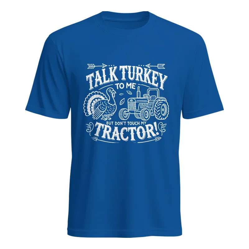 Image of Talk Turkey to Me But Don’t Touch My Tractor 2 - Unisex Heavy Cotton Tee