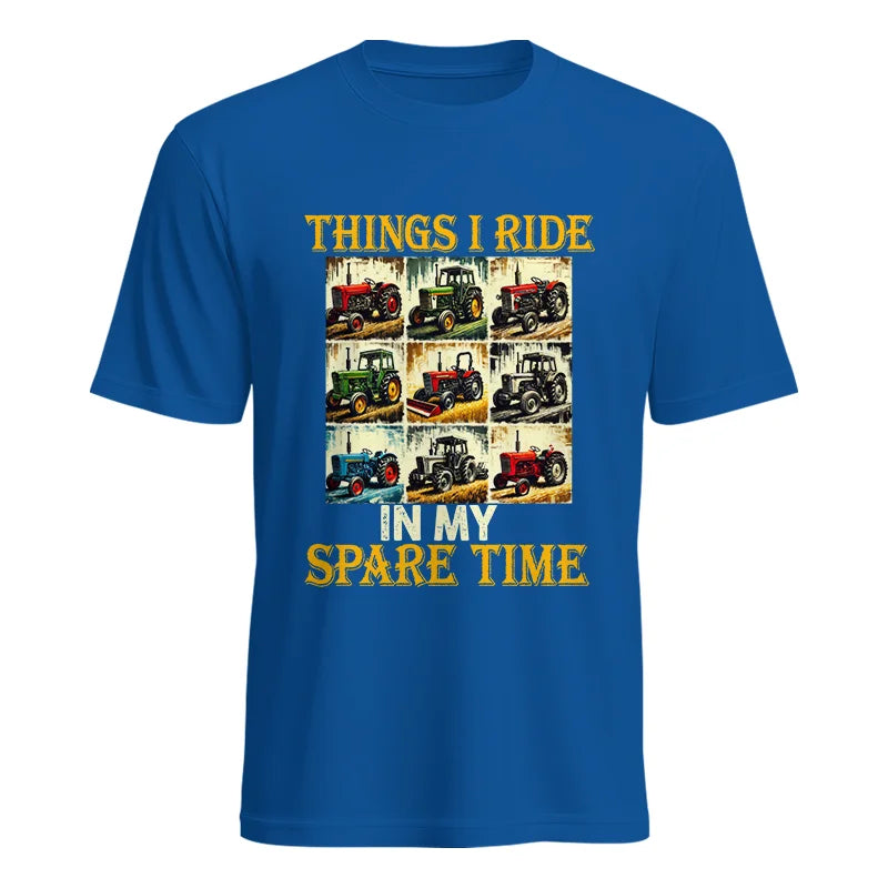 Things I Ride In My Spare Time 2 - Unisex Heavy Cotton Tee