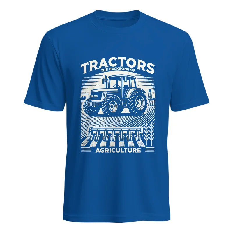 Image of Tractors The Backbone Of Agriculture - Unisex Heavy Cotton Tee