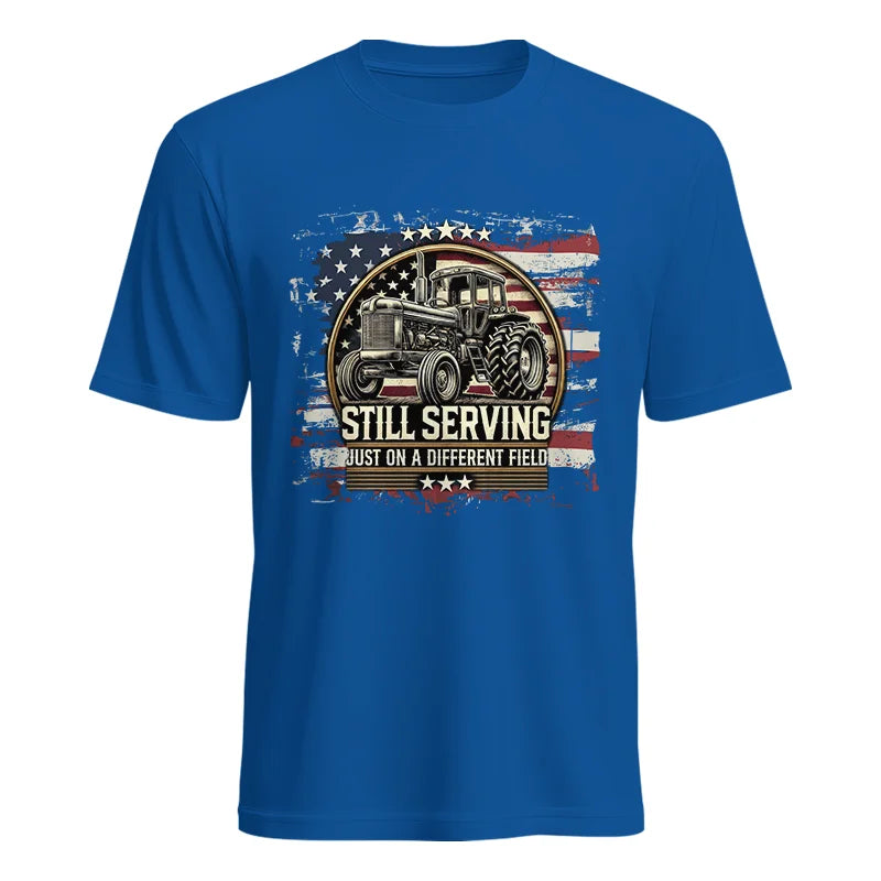 Image of Veteran Farmer Still Serving 1 - Unisex Heavy Cotton Tee