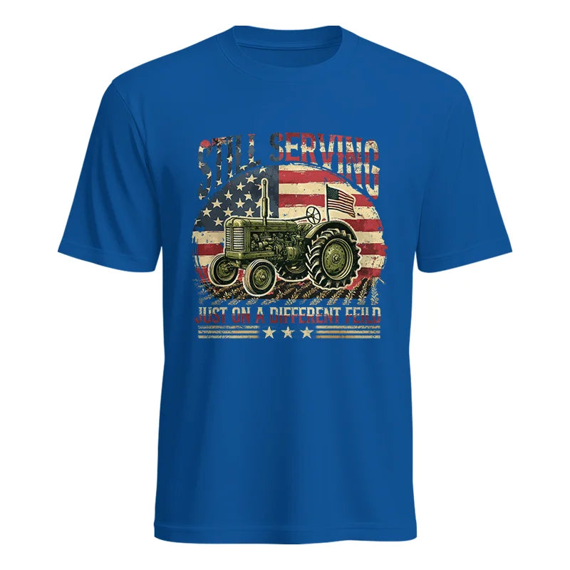 Veteran Farmer Still Serving 10 - Unisex Heavy Cotton Tee