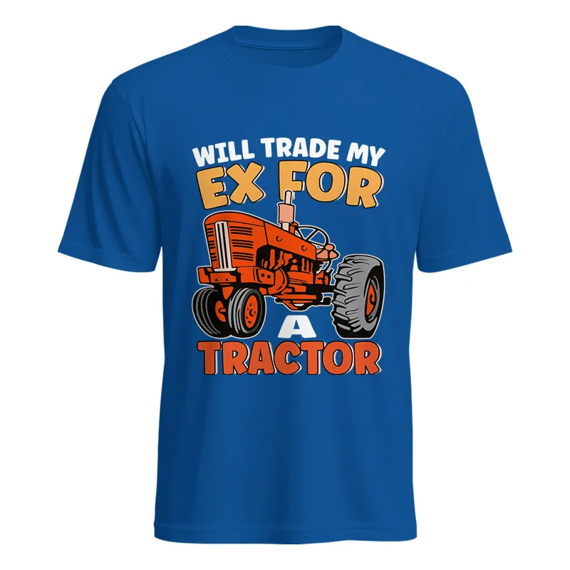 Will Trade My Ex For Tractor - Unisex Heavy Cotton Tee