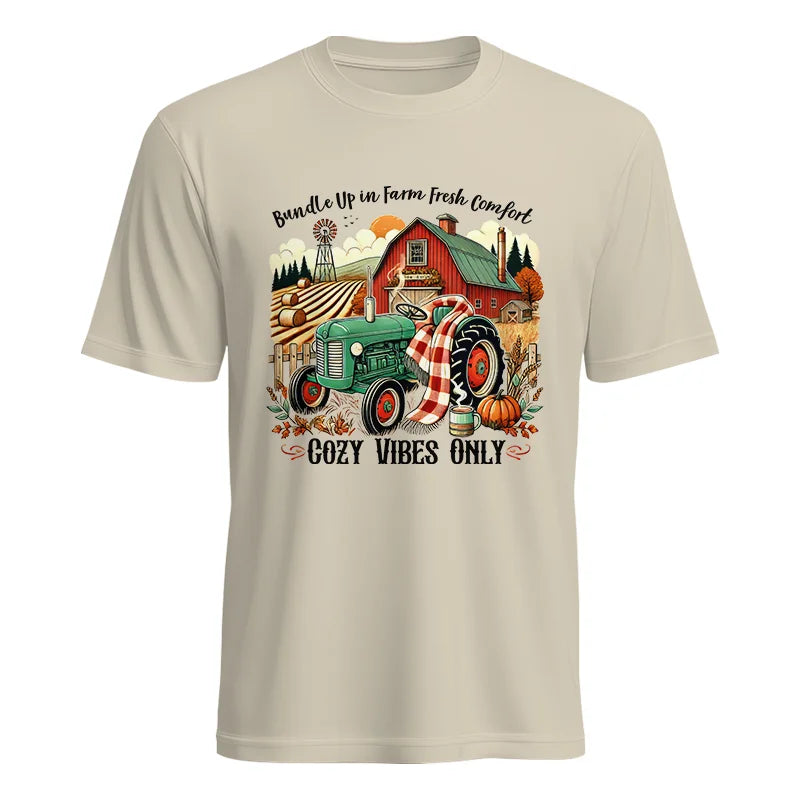 Bundle Up in Farm Fresh Comfort_Cozy Vibes Only - Unisex Heavy Cotton Tee