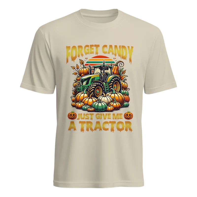 Image of Forget Candy Just Give Me A Tractor - Unisex Heavy Cotton Tee