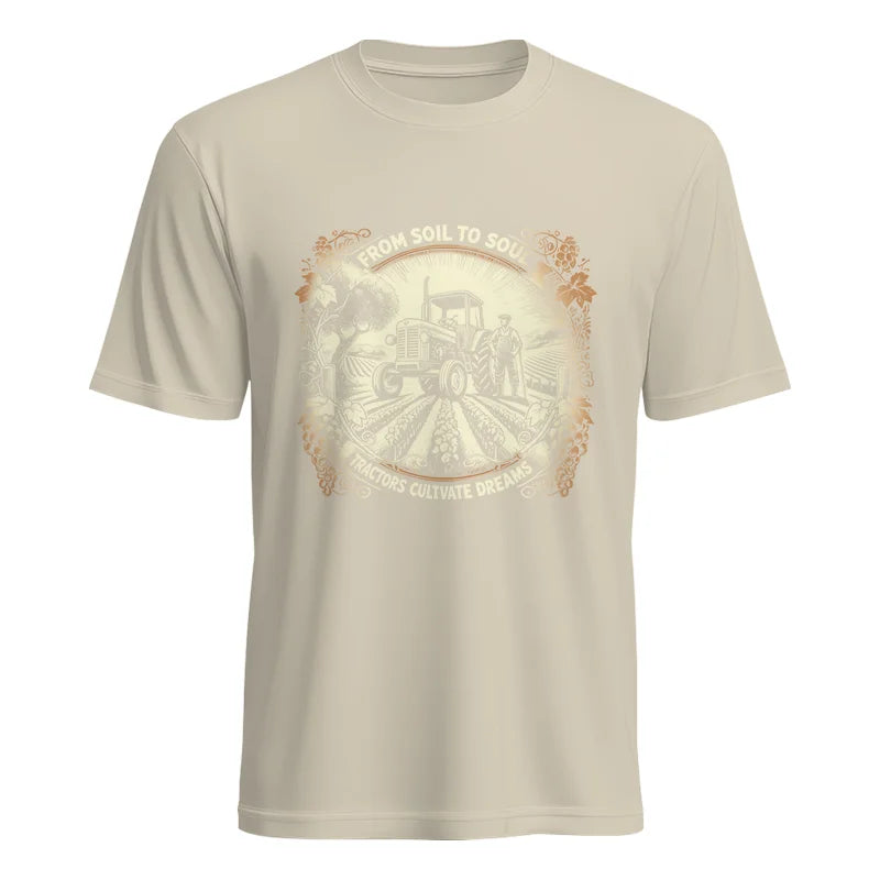 Image of From Soil To Soul_Tractors Cultivate Dreams 2 - Unisex Heavy Cotton Tee