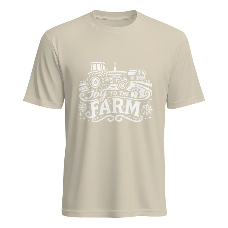 Joy To The Farm 1 - Unisex Heavy Cotton Tee