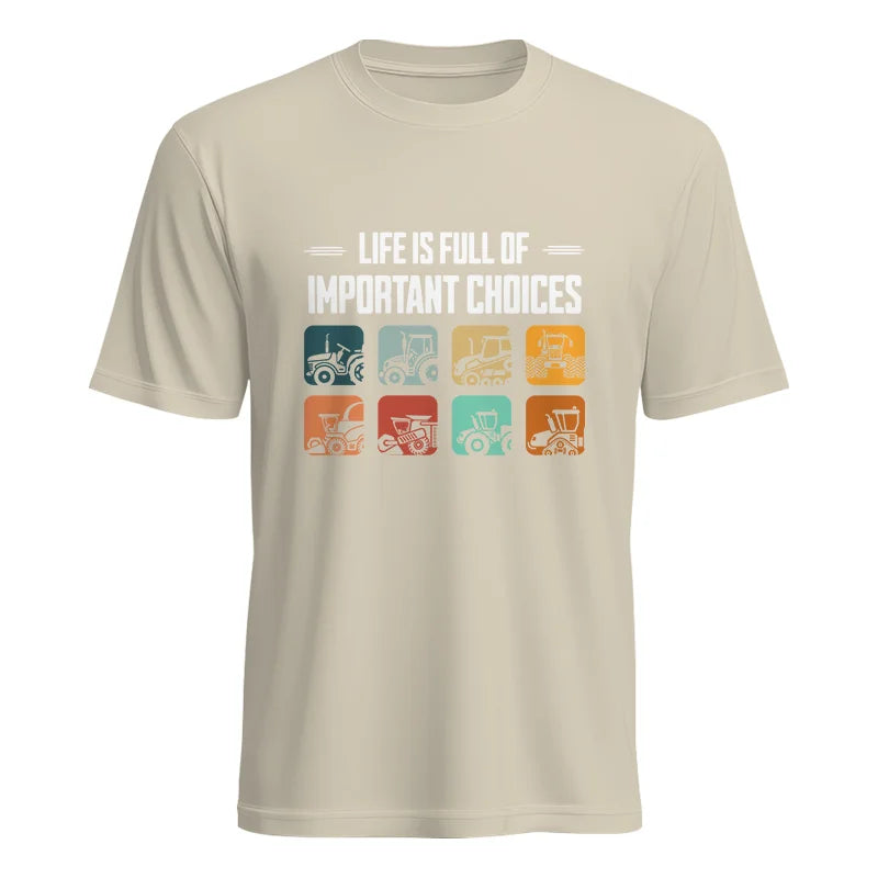 Life Is Full Important Choices 36 - Unisex Heavy Cotton Tee