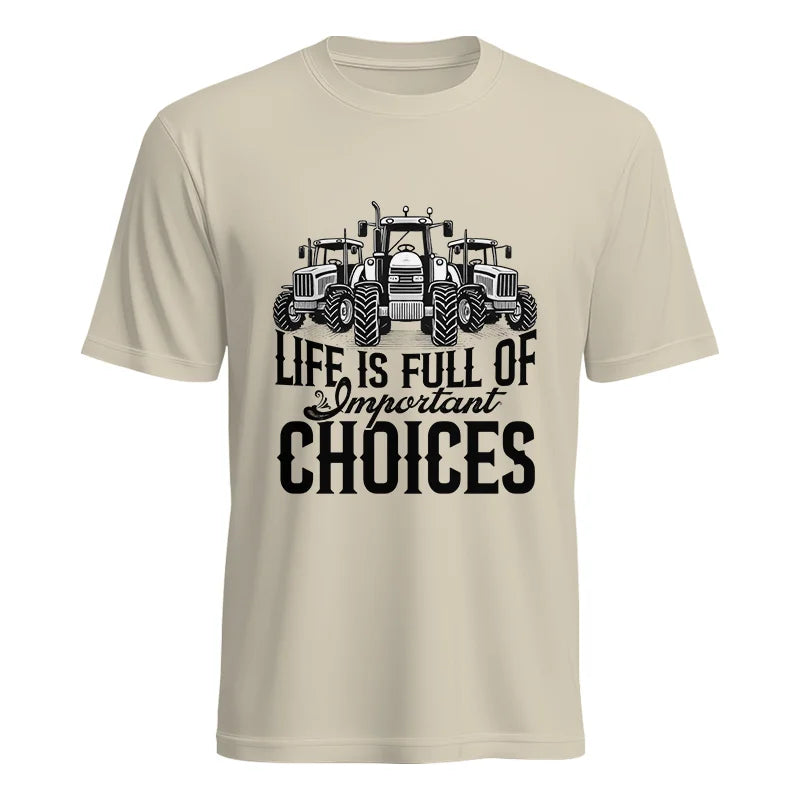 Image of Life Is Full Of Important Choices 2 - Unisex Heavy Cotton Tee