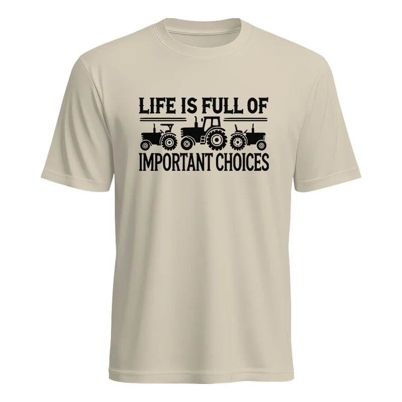 Image of Life Is Full Of Important Choices 24 - Unisex Heavy Cotton Tee