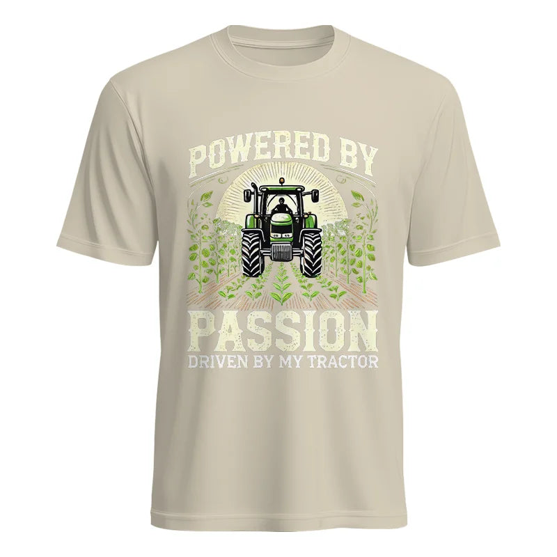 Powered By Passion Driven By My Tractor 3 - Unisex Heavy Cotton Tee