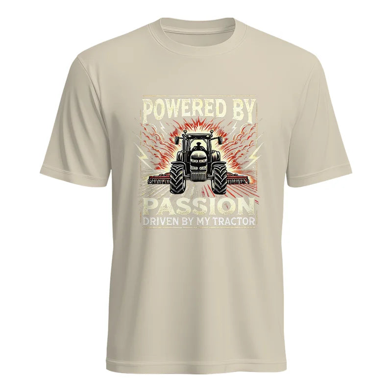 Powered By Passion Driven By My Tractor 4 - Unisex Heavy Cotton Tee