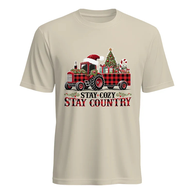 Stay Cozy Stay Country - Unisex Heavy Cotton Tee