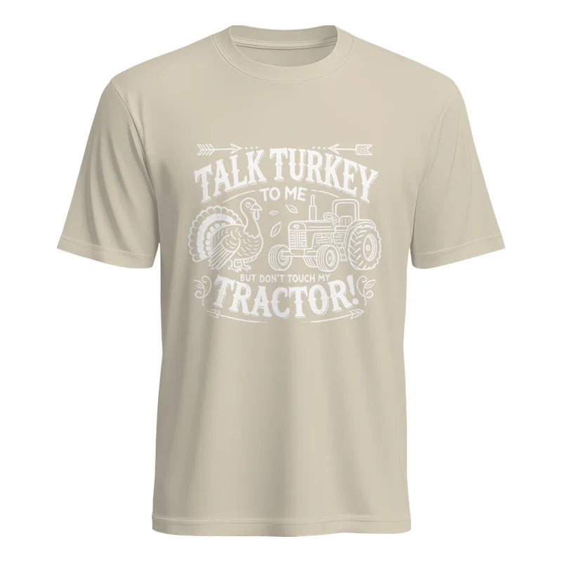 Image of Talk Turkey to Me But Don’t Touch My Tractor 2 - Unisex Heavy Cotton Tee