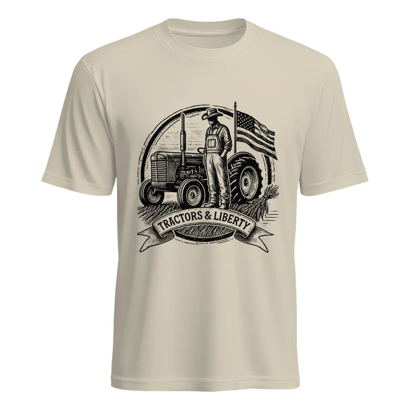 Tractors And Liberty - Unisex Heavy Cotton Tee