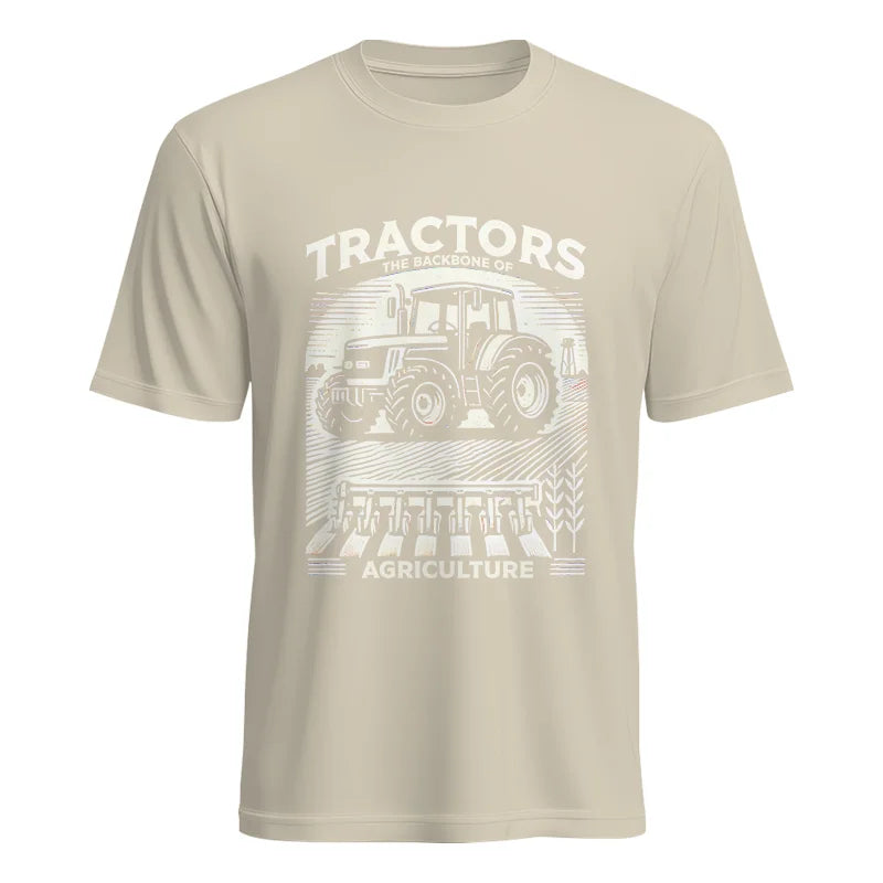 Image of Tractors The Backbone Of Agriculture - Unisex Heavy Cotton Tee