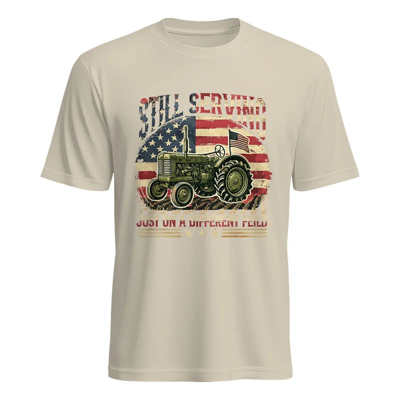 Veteran Farmer Still Serving 10 - Unisex Heavy Cotton Tee