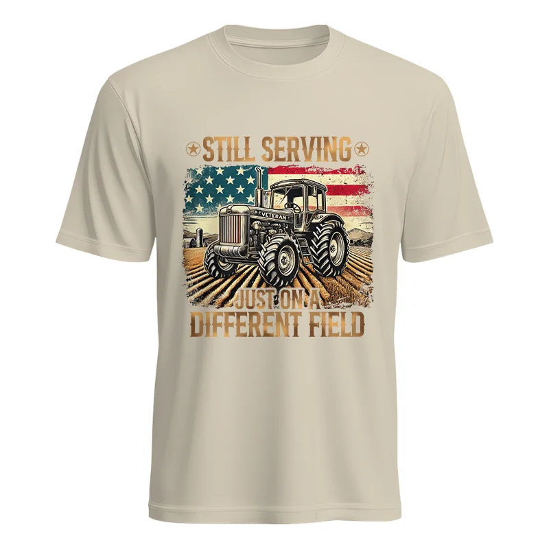 Image of Veteran Farmer Still Serving 2 - Unisex Heavy Cotton Tee